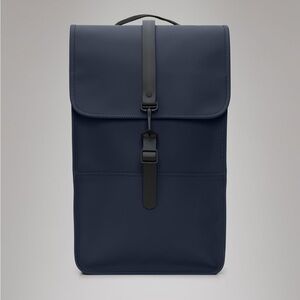 Rains Backpack. Unisex. Navy. Waterproof